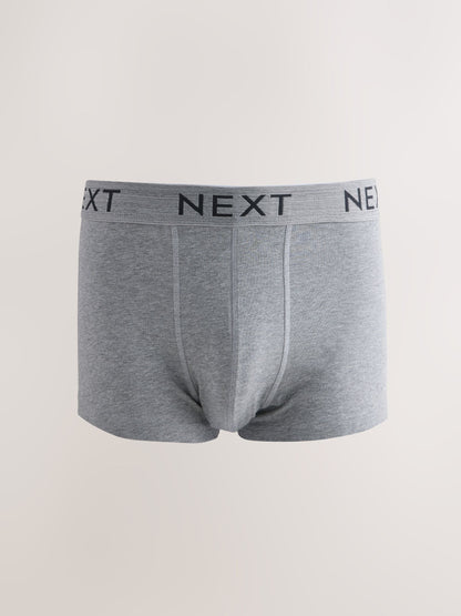 Dsiney Kidz - Blue/Grey Marl 10 pack Cotton Rich Blend Hipster Boxers image 3