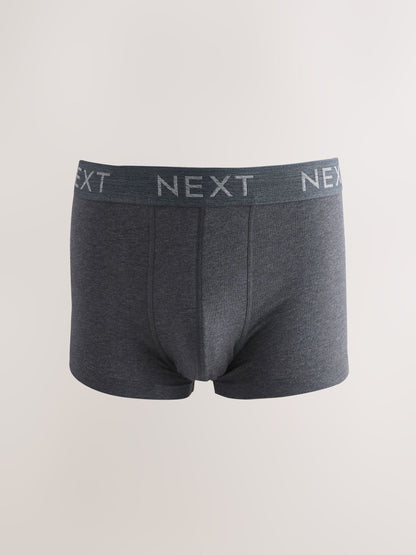 Dsiney Kidz - Blue/Grey Marl 10 pack Cotton Rich Blend Hipster Boxers image 6
