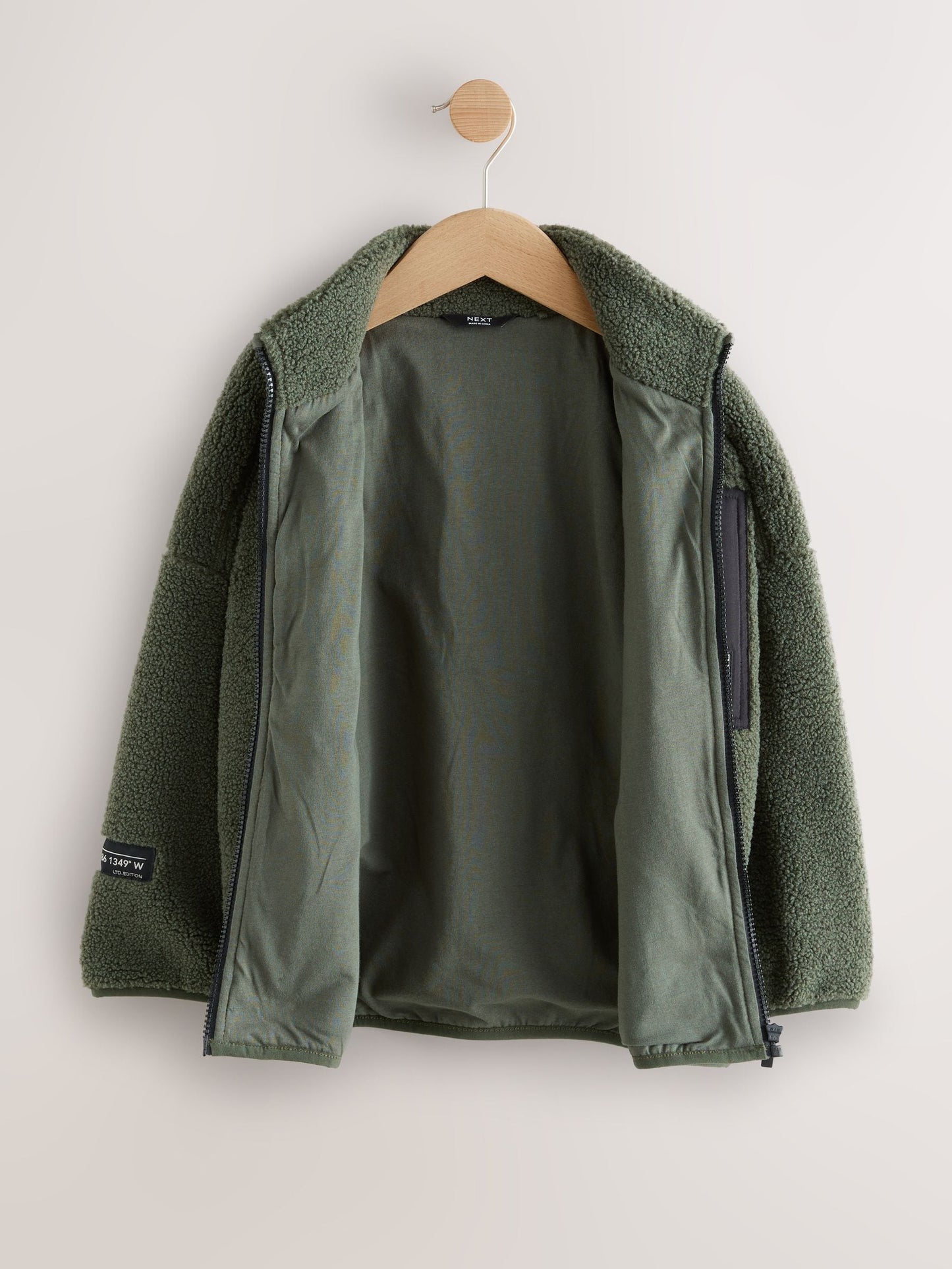 Dsiney Kidz - Green Zip Through Fleece (3-16yrs) image 2