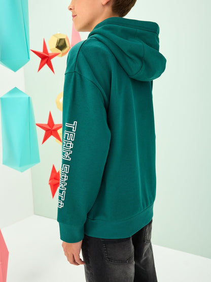 Green Controller Christmas Hoodie (3-16yrs)