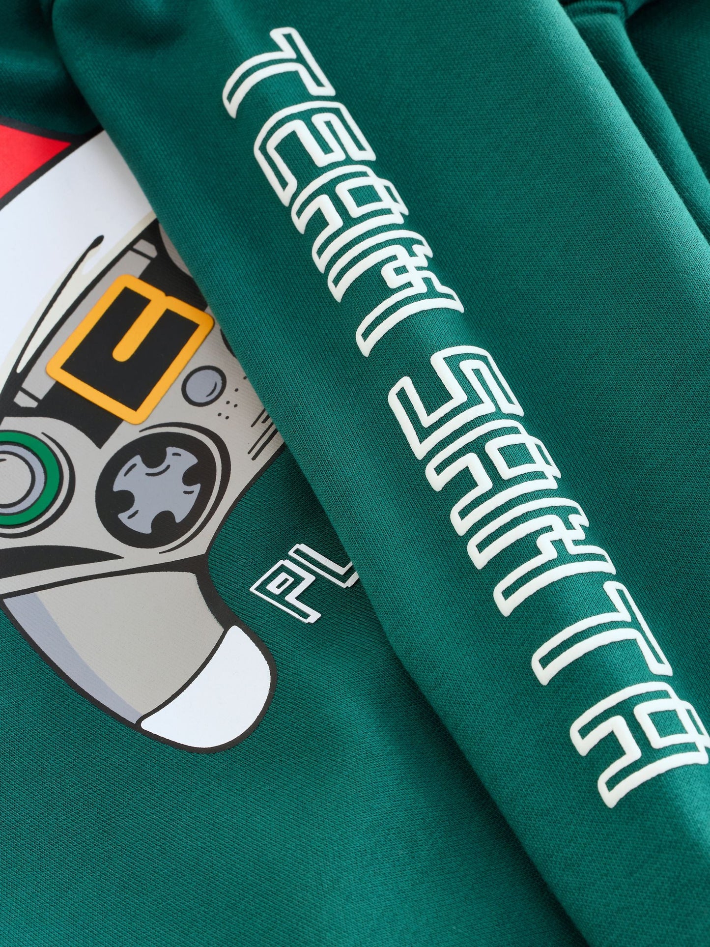 Green Controller Christmas Hoodie (3-16yrs)