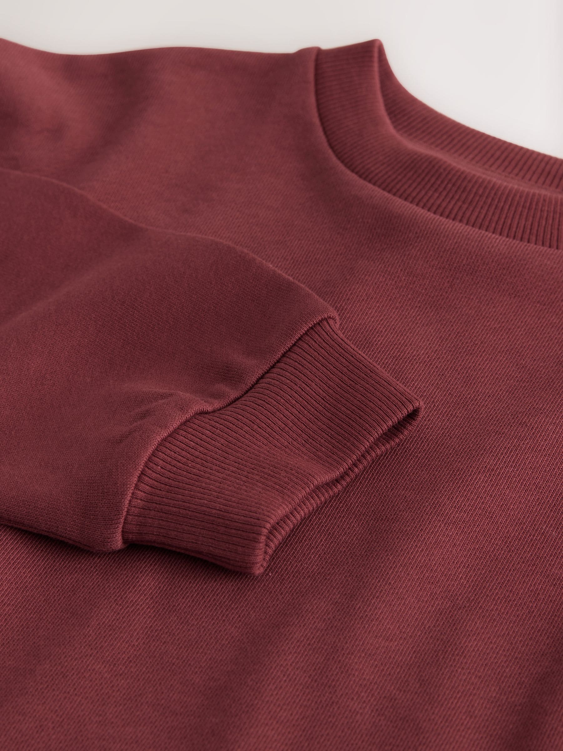 Dsiney Kidz - Burgundy Red Relaxed Fit Long Sleeve Heavyweight T-Shirt (3-16yrs) image 5