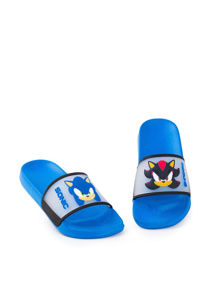 Dsiney Kidz - Vanilla Underground Blue Sonic the Hedgehog Boys Sandals image 1