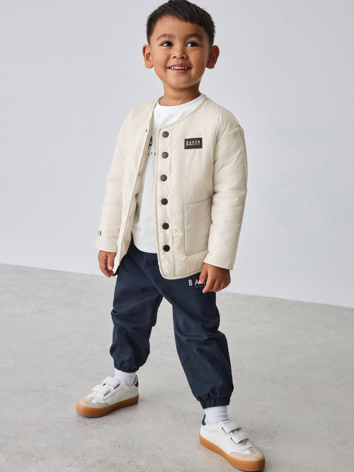 Baker by Ted Baker Bomber Jacket, T-Shirt and Joggers Set image 1