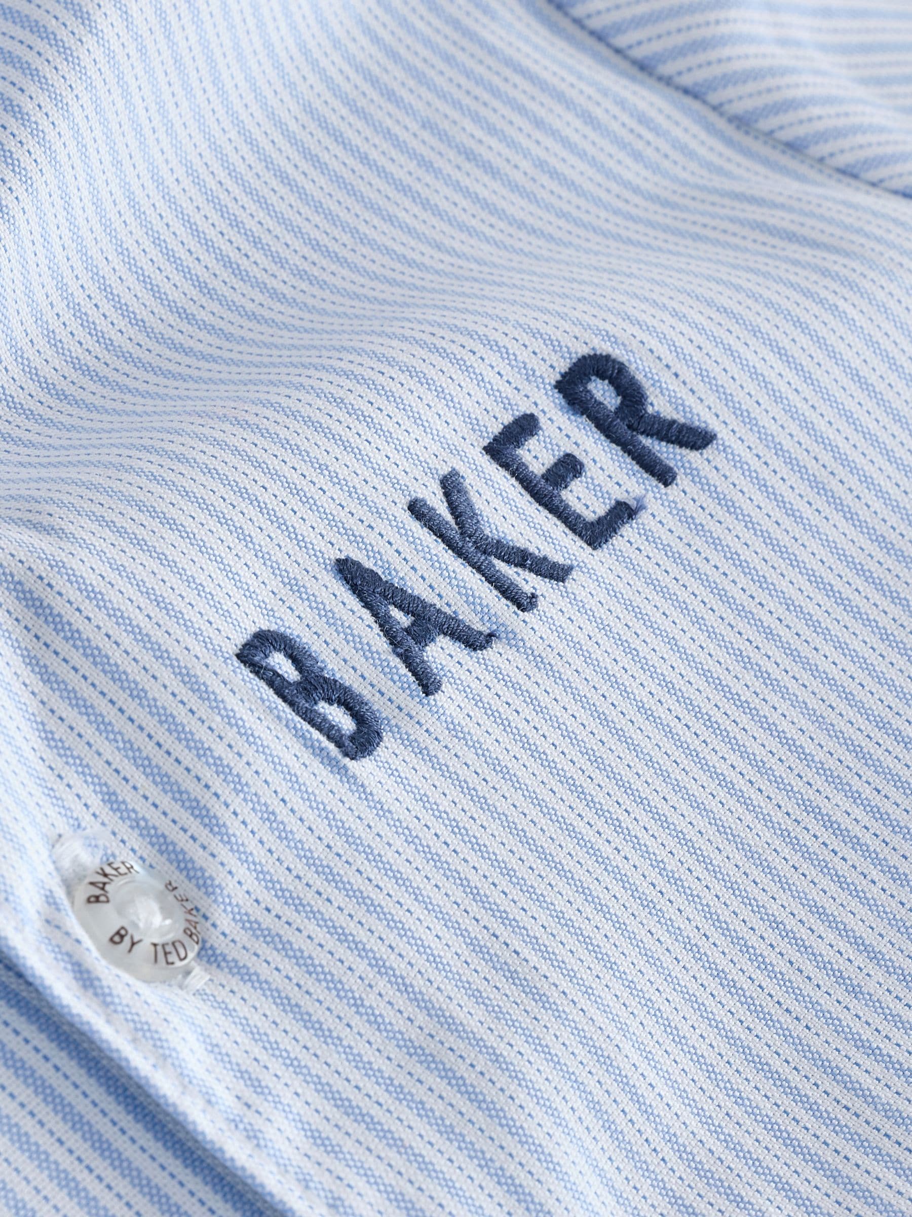Baker by Ted Baker Blue/Navy Textured Smart Romper image 3