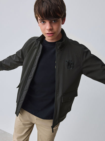 Baker by Ted Baker Black Harrington Jacket image 7
