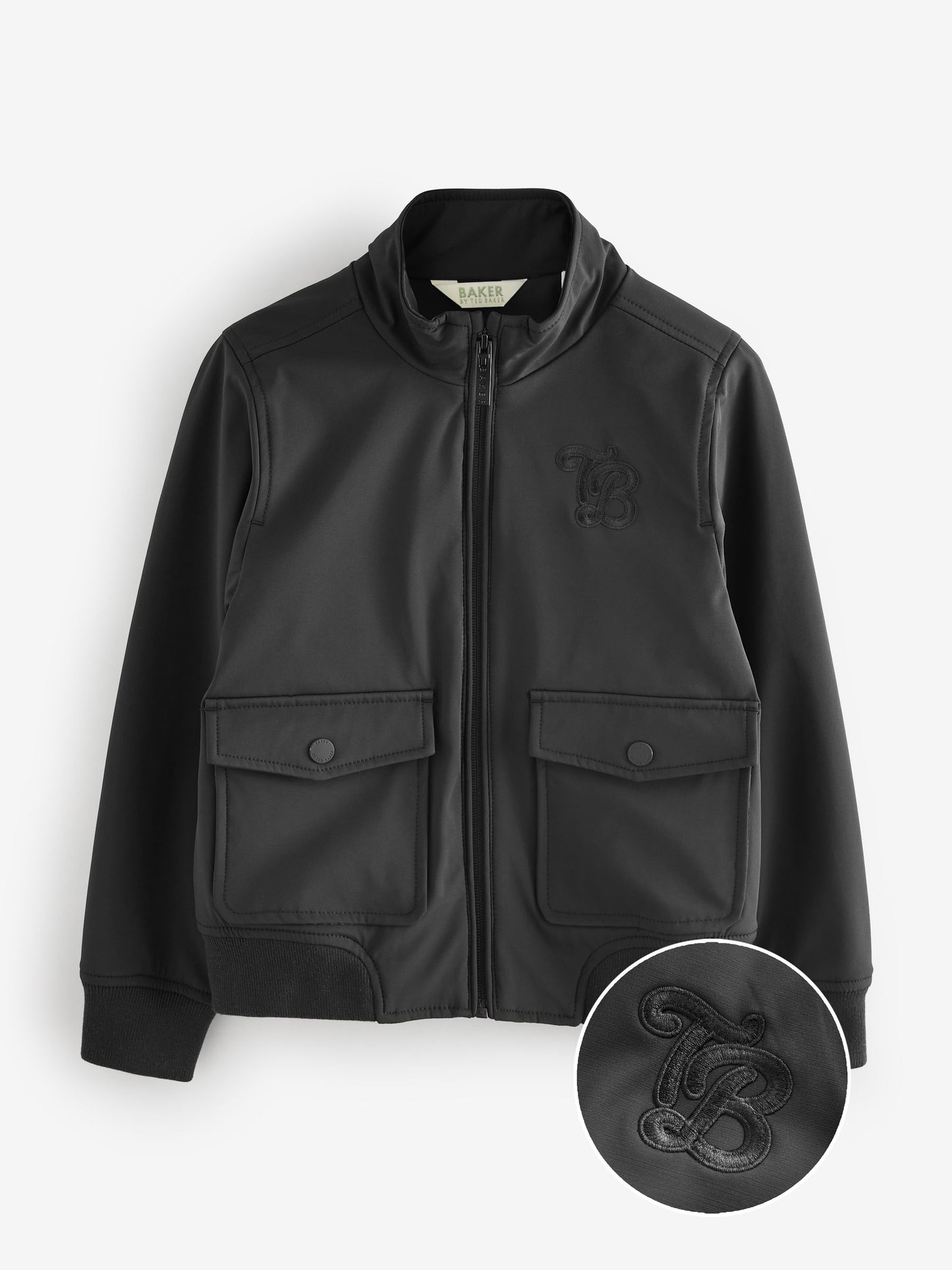 Baker by Ted Baker Black Harrington Jacket image 8