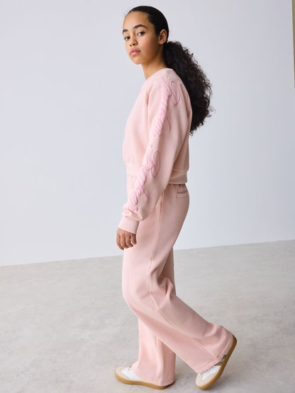 Baker by Ted Baker 2 Piece Boxy Sweat & Wide Leg Joggers Set image 3