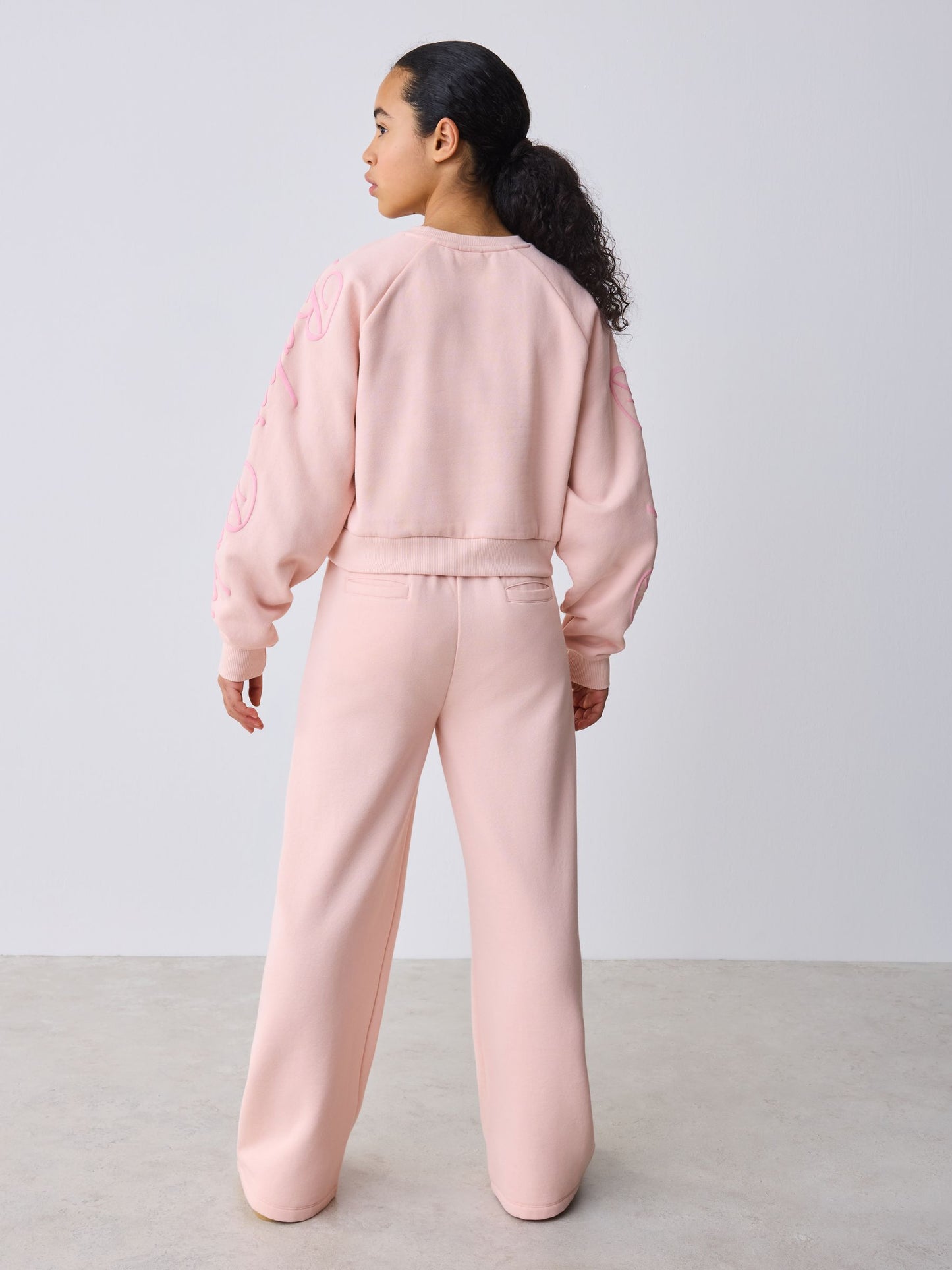 Baker by Ted Baker 2 Piece Boxy Sweat & Wide Leg Joggers Set image 4