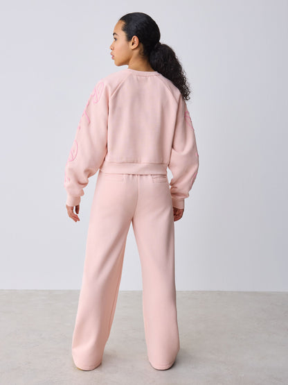 Baker by Ted Baker 2 Piece Boxy Sweat & Wide Leg Joggers Set image 4