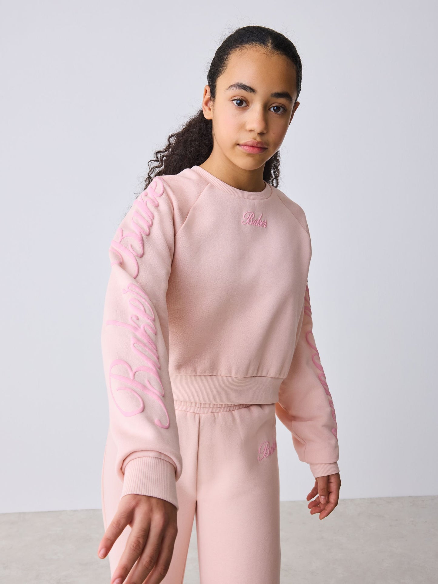 Baker by Ted Baker 2 Piece Boxy Sweat & Wide Leg Joggers Set image 5