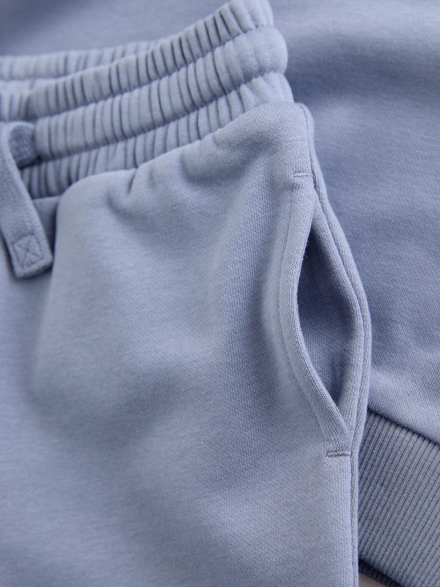 Light Blue Plain Sweatshirt And Joggers Set (3mths-7yrs) image 5