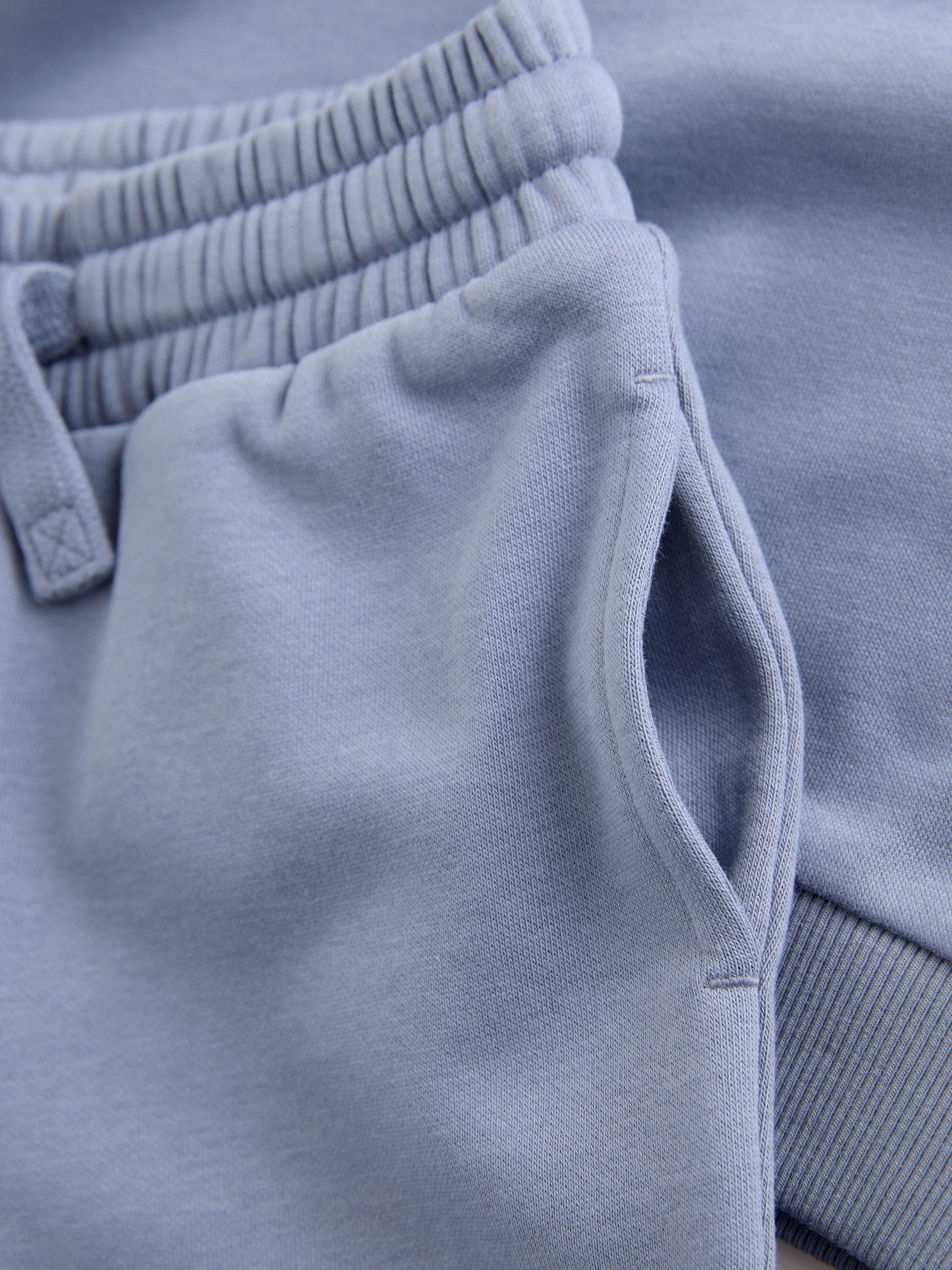 Light Blue Plain Sweatshirt And Joggers Set (3mths-7yrs) image 5