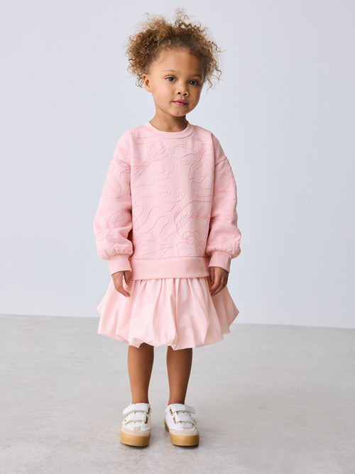 Baker by Ted Baker Corded Bubble Hem Mockable Dress image 1