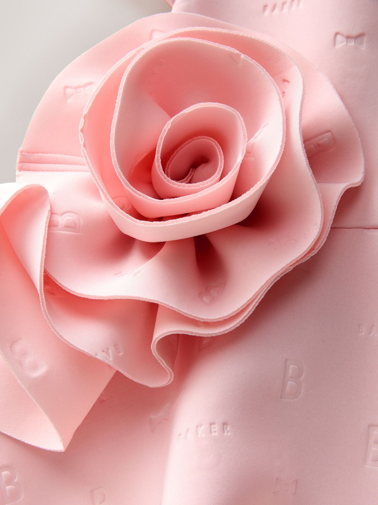 Baker by Ted Baker Pink 3D Corsage Embossed Scuba Dress image 8
