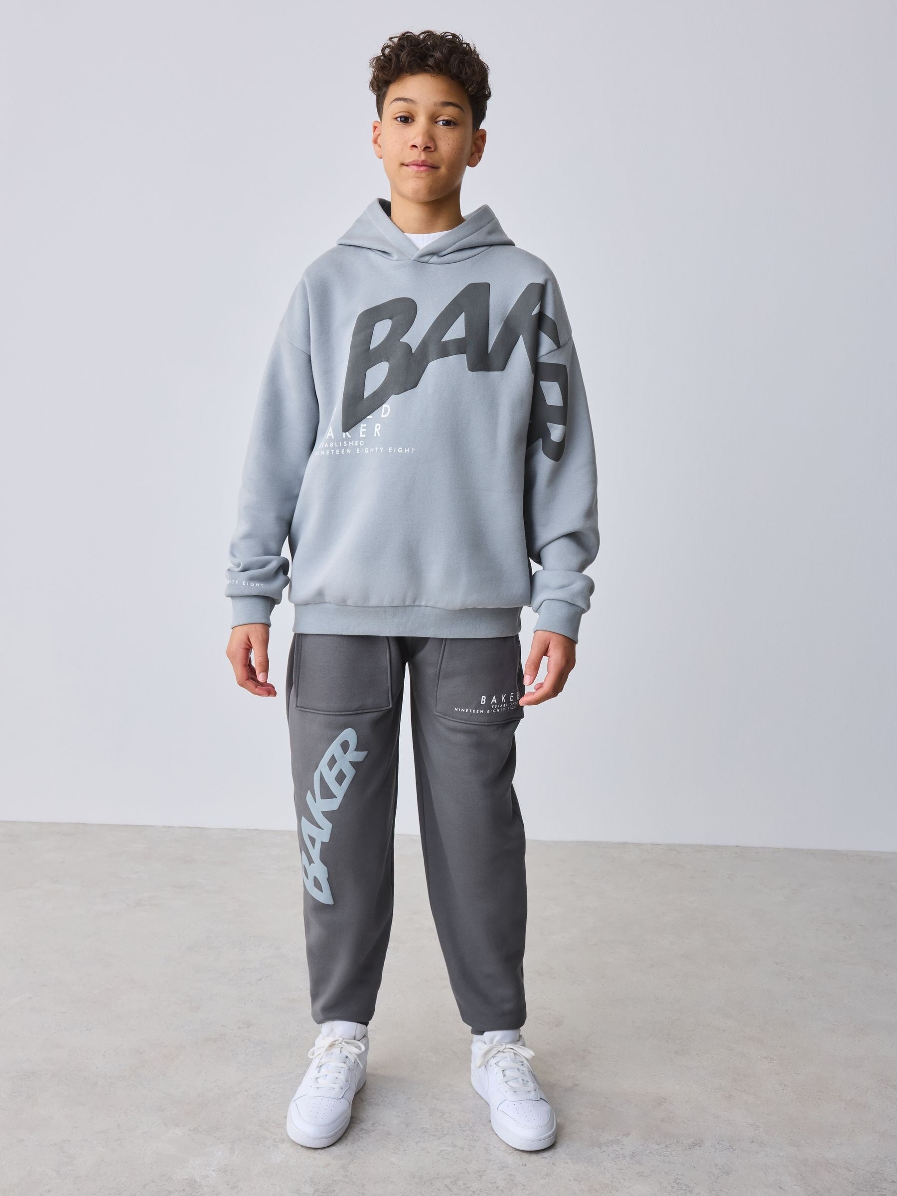Baker by Ted Baker Oversized Graphic Hoodie and Joggers Set image 1