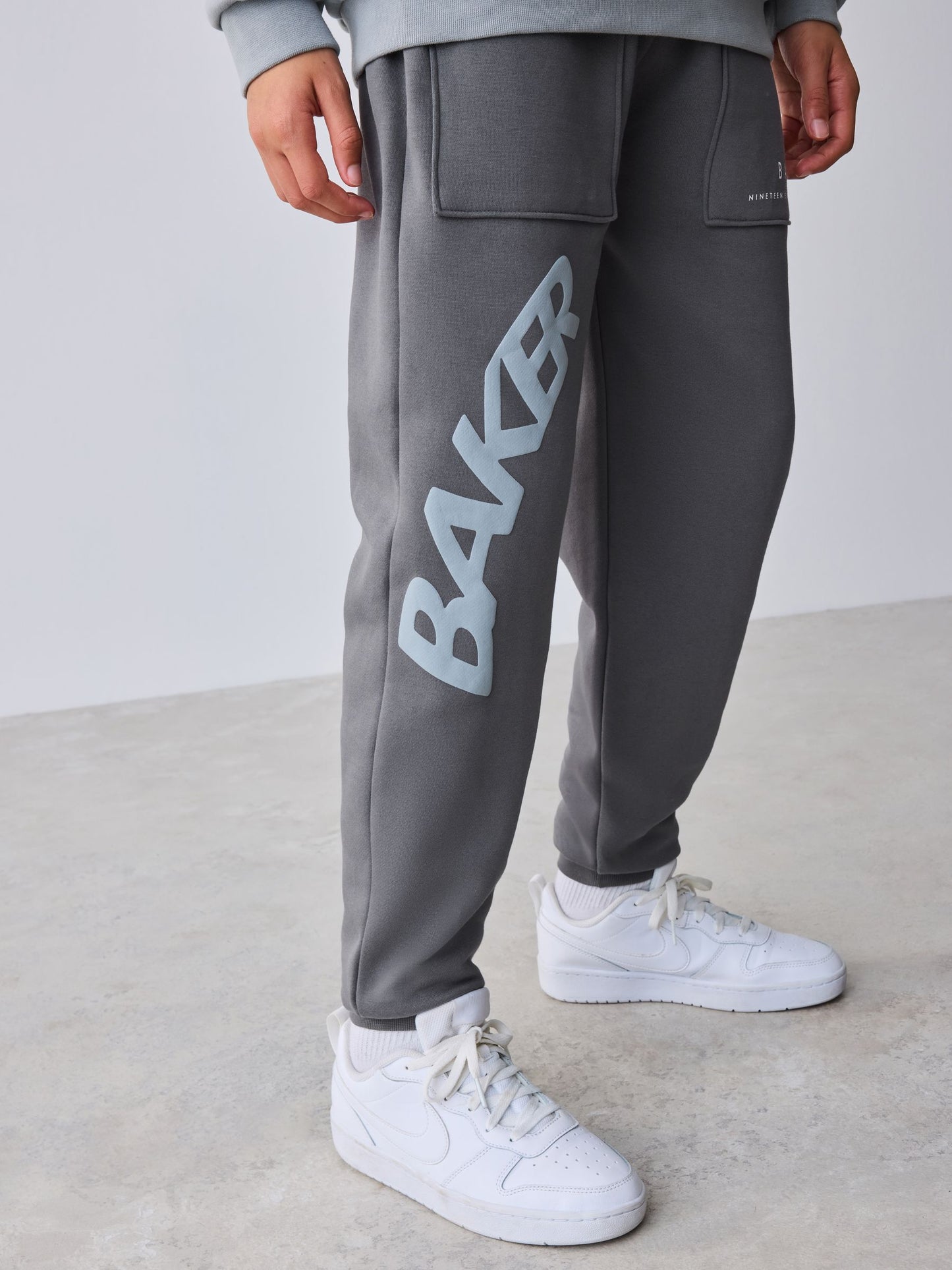 Baker by Ted Baker Oversized Graphic Hoodie and Joggers Set image 6
