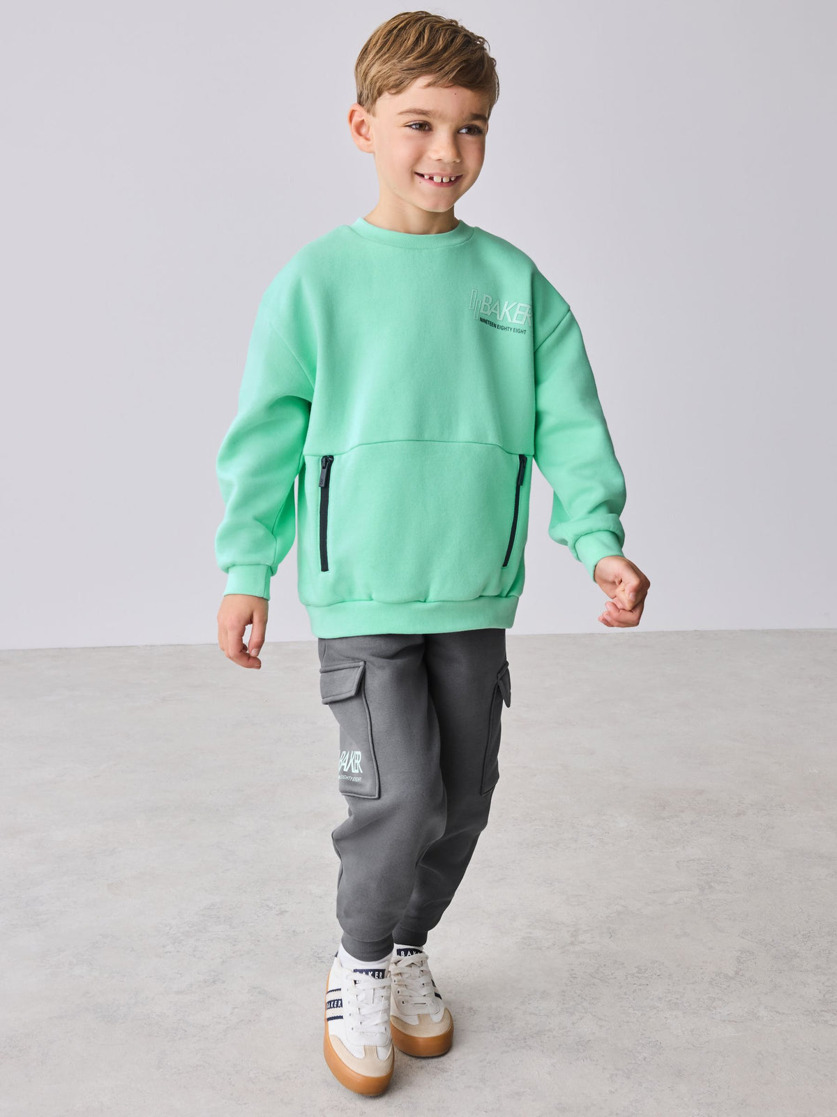Baker by Ted Baker Sweatshirt and Cargo Joggers Set - image 1