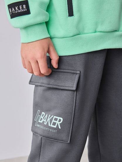Baker by Ted Baker Sweatshirt and Cargo Joggers Set image 6