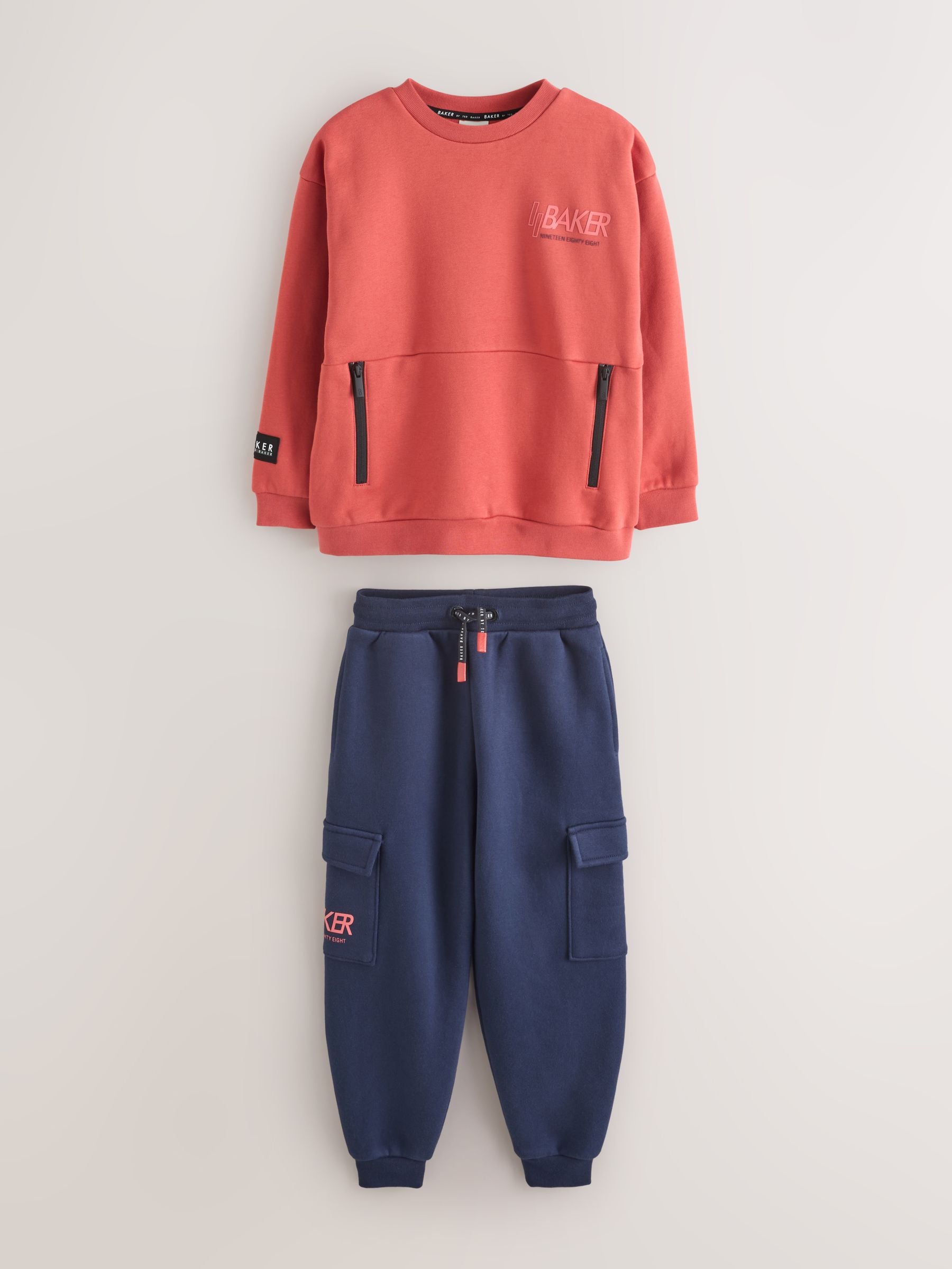 Dsiney Kidz - Baker by Ted Baker Sweatshirt and Cargo Joggers Set image 10