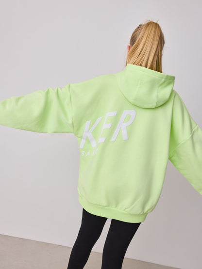 Baker by Ted Baker Oversized Back Print Hoodie