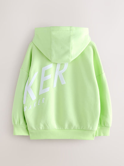 Baker by Ted Baker Oversized Back Print Hoodie