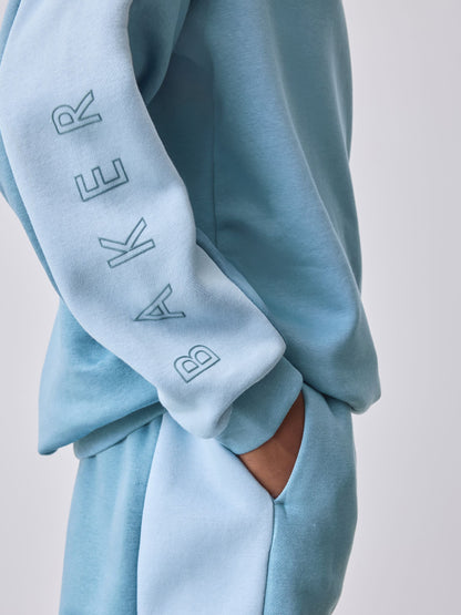 Baker by Ted Baker Oversized Blue Panel Sweatshirt and Jogger Set image 7