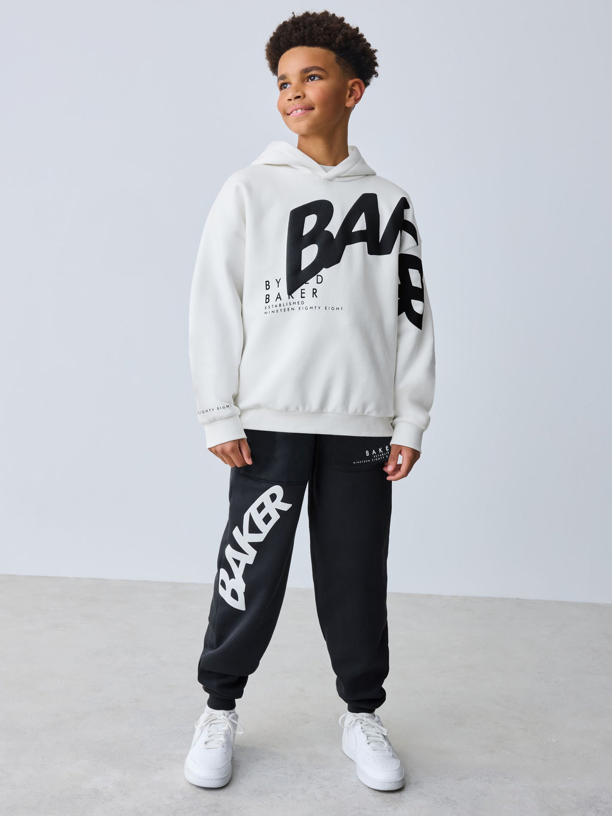 Baker by Ted Baker Oversized Graphic Hoodie and Joggers Set - image 1