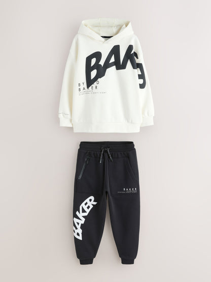 Baker by Ted Baker Oversized Graphic Hoodie and Joggers Set - image 10