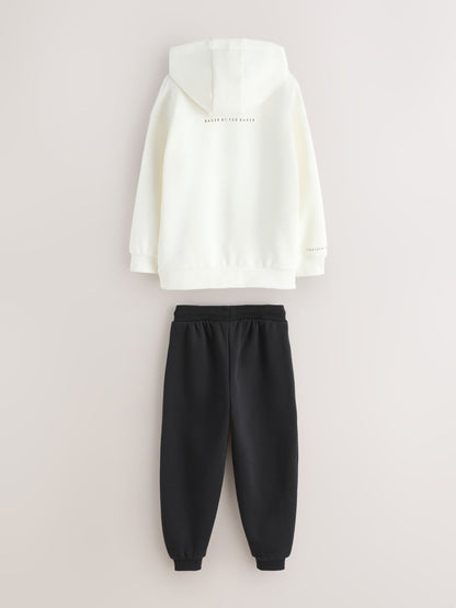 Baker by Ted Baker Oversized Graphic Hoodie and Joggers Set - image 11