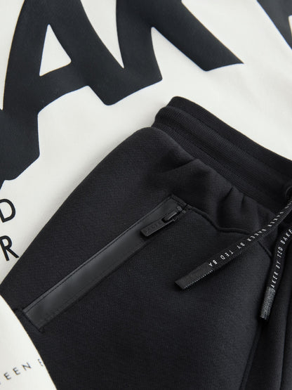 Baker by Ted Baker Oversized Graphic Hoodie and Joggers Set - image 16