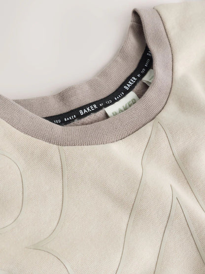 Baker by Ted Baker Colourblock Sweat Top and