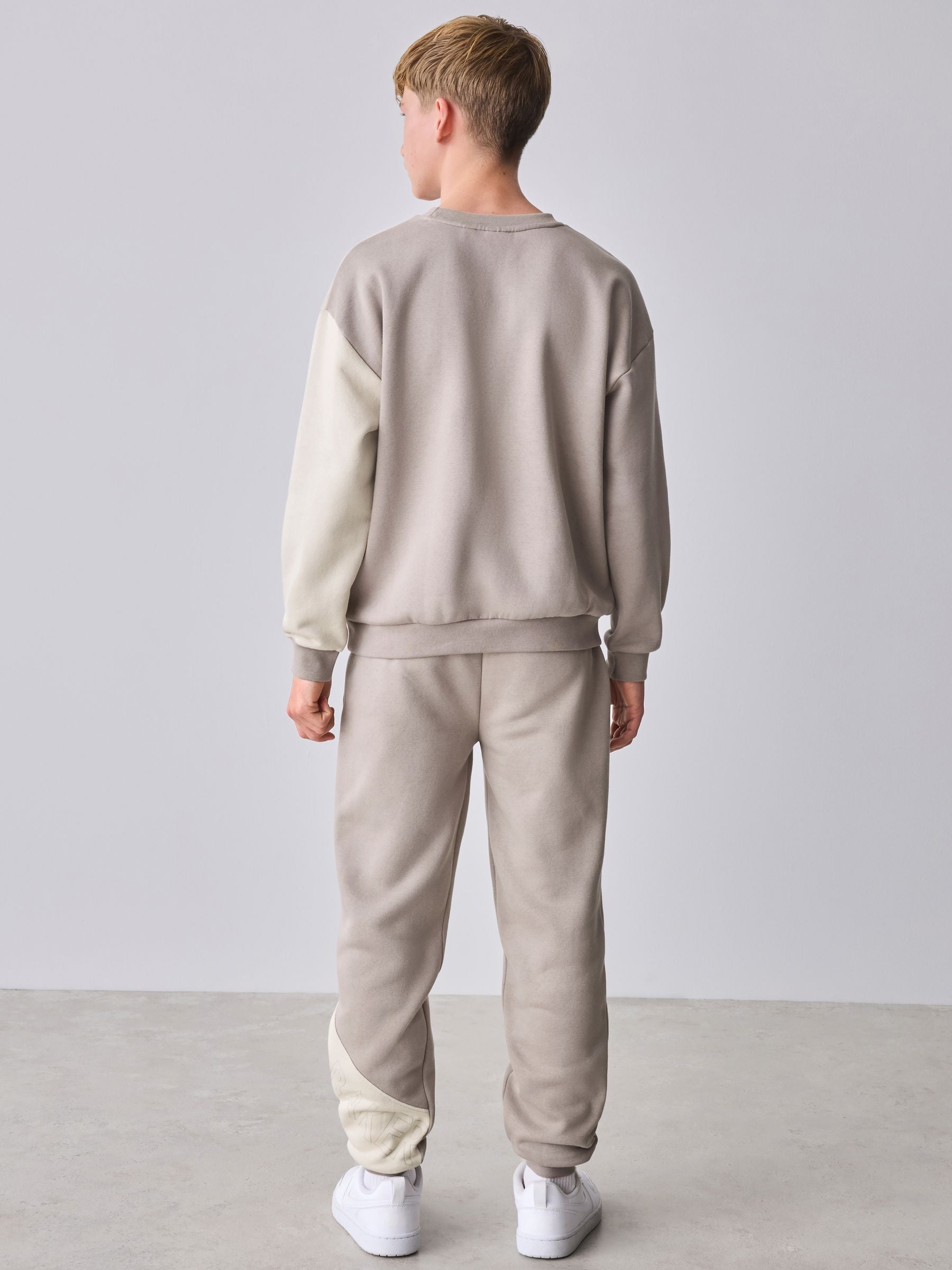 Baker by Ted Baker Colourblock Sweat Top and Joggers Set image 4
