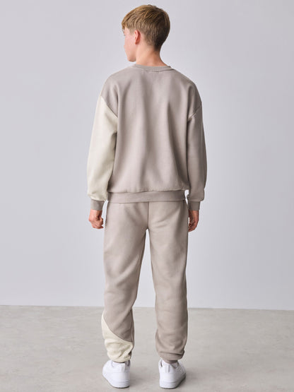 Baker by Ted Baker Colourblock Sweat Top and Joggers Set image 4