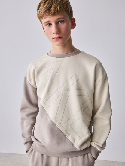 Baker by Ted Baker Colourblock Sweat Top and Joggers Set image 5