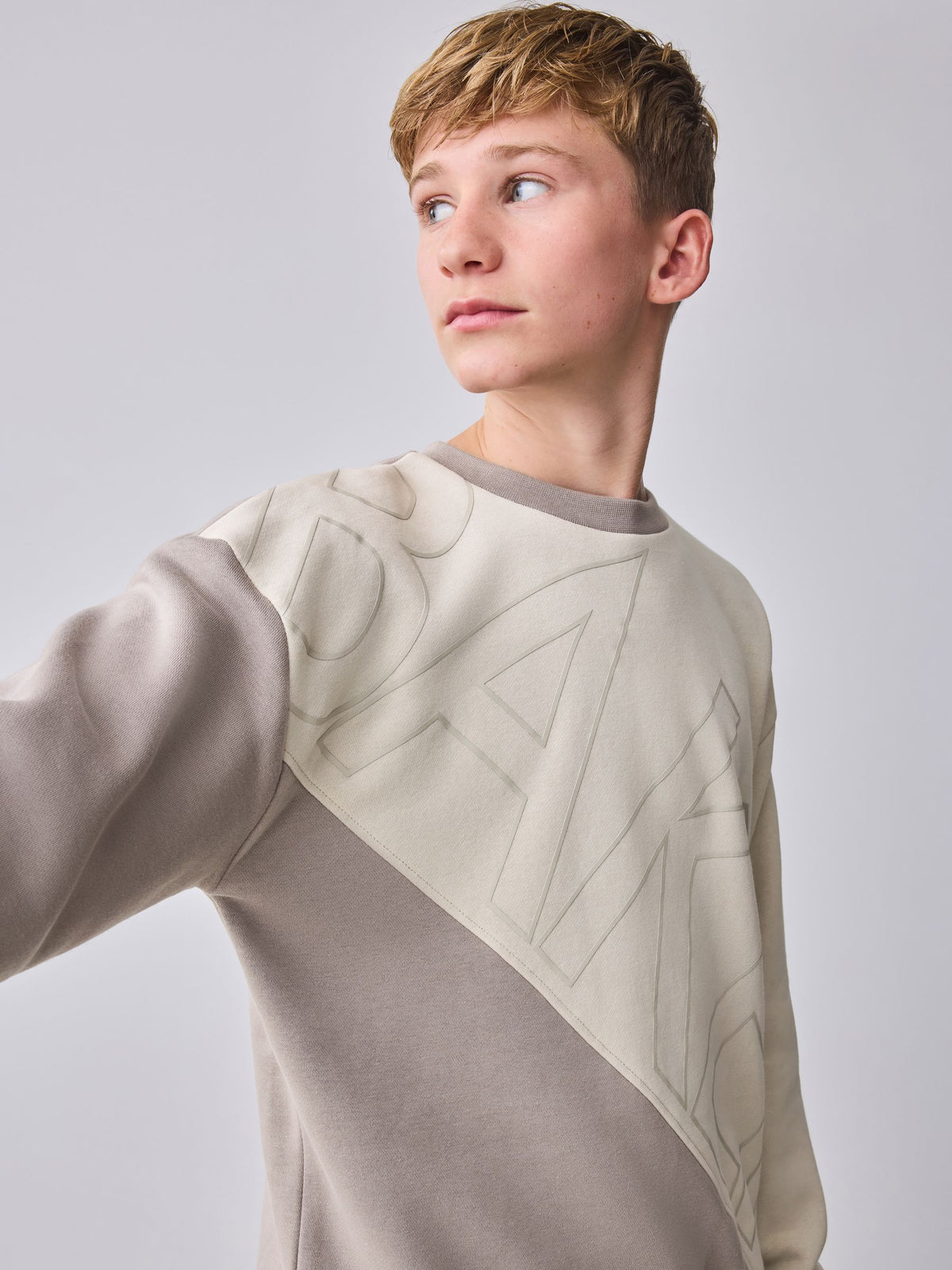 Baker by Ted Baker Colourblock Sweat Top and Joggers Set image 6