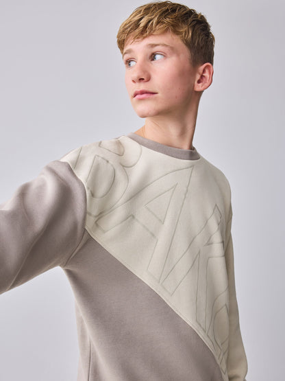Baker by Ted Baker Colourblock Sweat Top and Joggers Set image 6