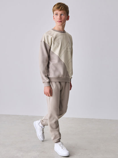 Baker by Ted Baker Colourblock Sweat Top and Joggers Set image 8