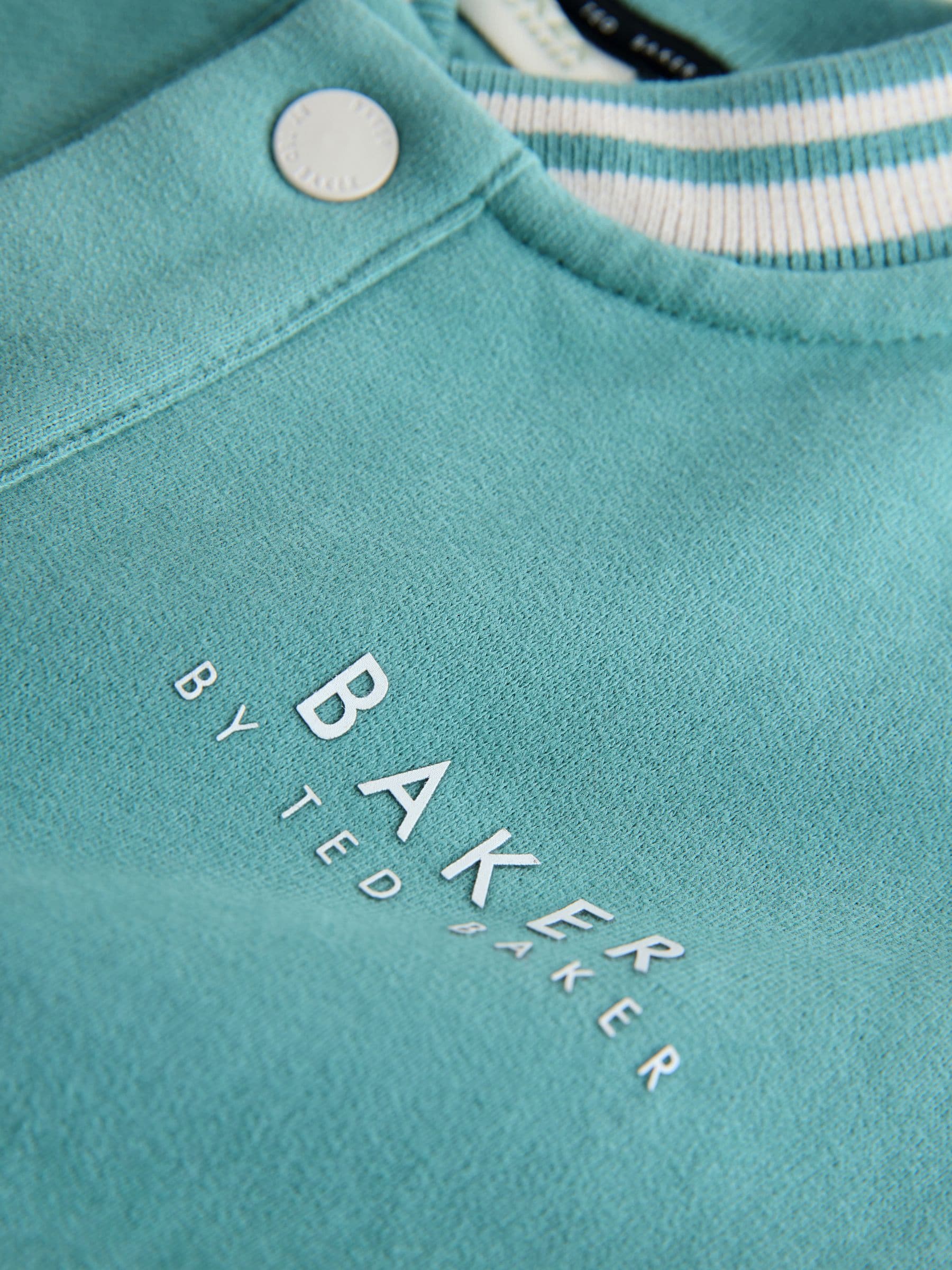 Baker by Ted Baker 3 Piece Varsity Jacket T-Shirt and Jogger Set image 5