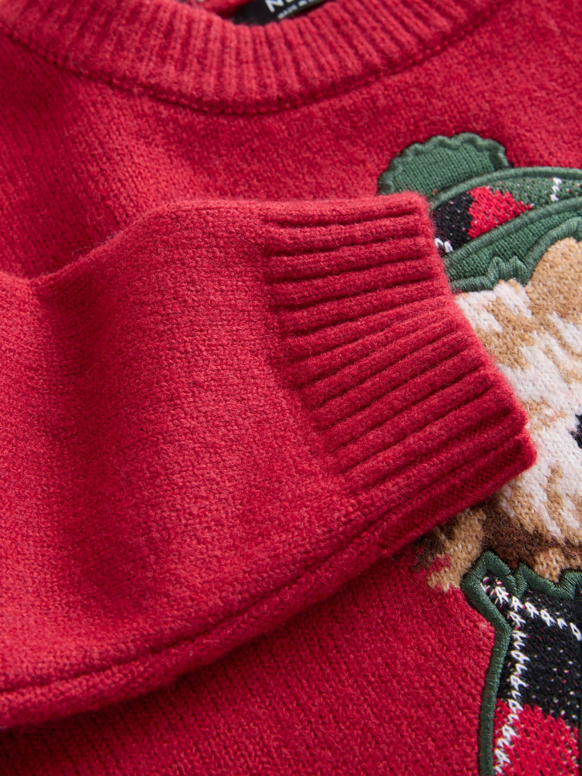 Red Dog Graphic Matching Family Christmas Jumper (3mths-7yrs) - image 7