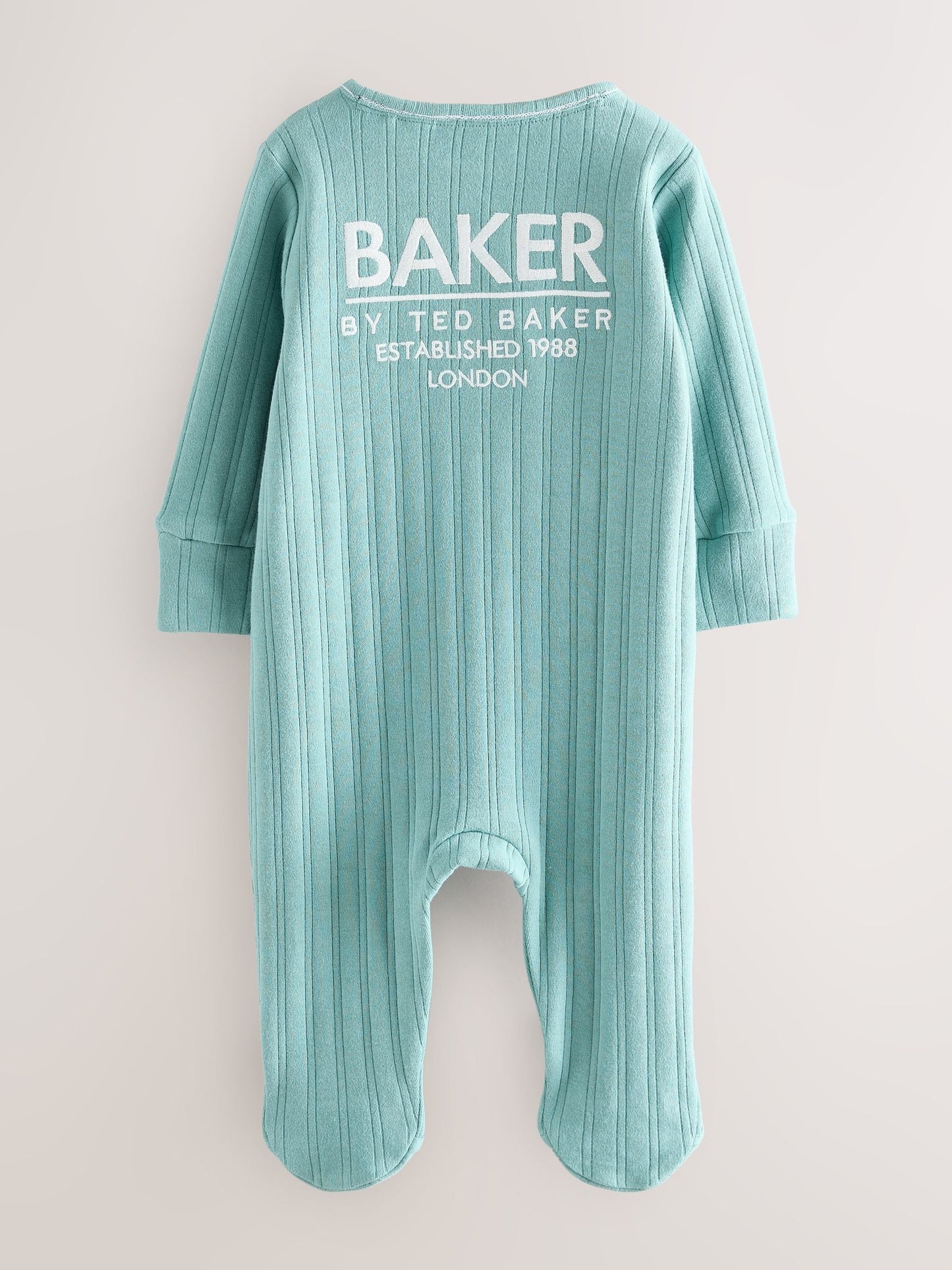 Baker by Ted Baker 2 Pack Textured Sleepsuits