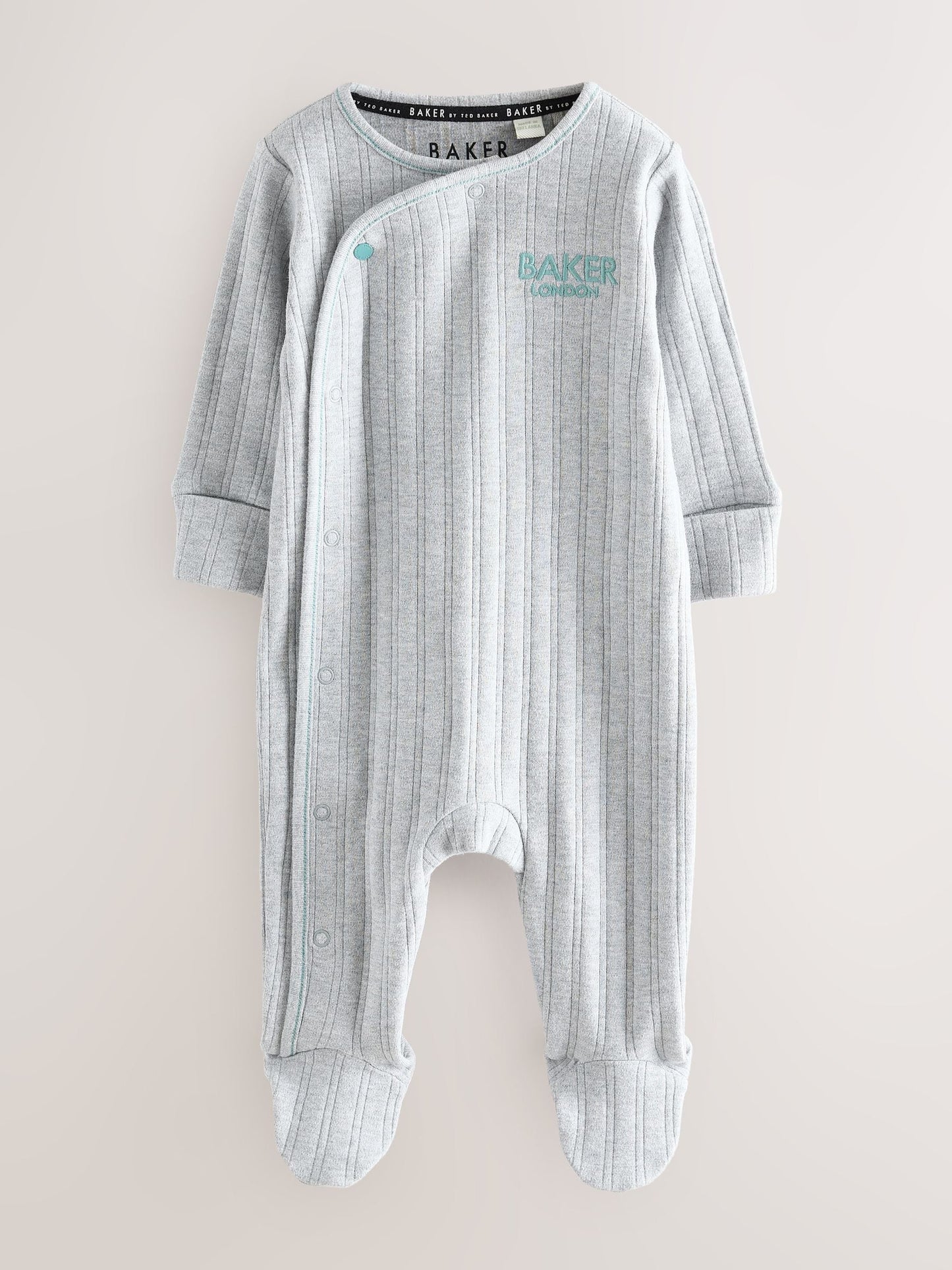 Baker by Ted Baker 2 Pack Textured Sleepsuits image 4