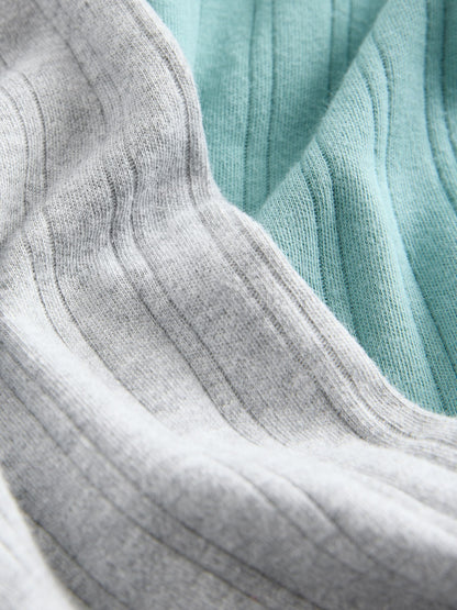 Baker by Ted Baker 2 Pack Textured Sleepsuits