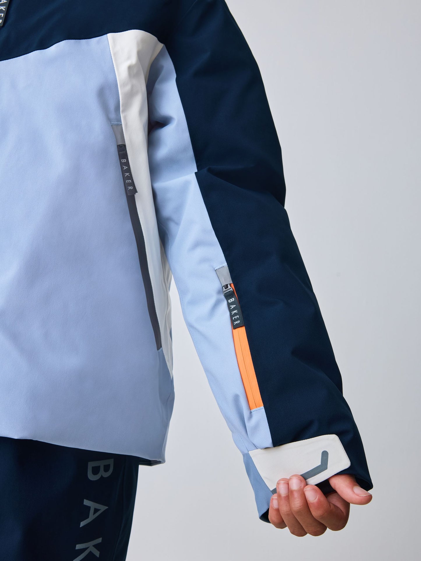 Baker by Ted Baker Blue Waterproof Padded Ski Coat image 8