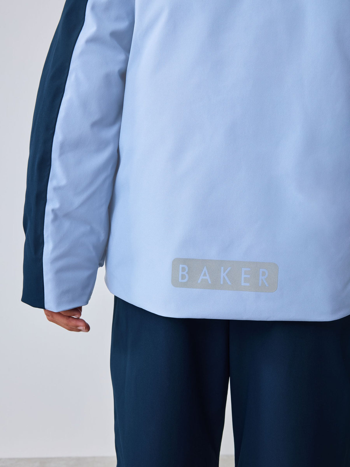 Baker by Ted Baker Blue Waterproof Padded Ski Coat image 9