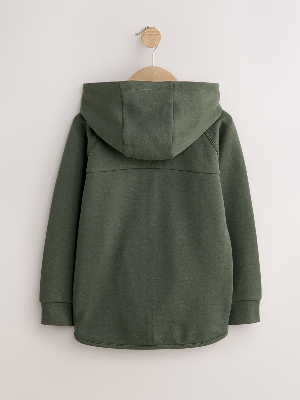 Dsiney Kidz - Khaki Green Tech Sportswear Zip Through Hoodie (3-16yrs) image 2