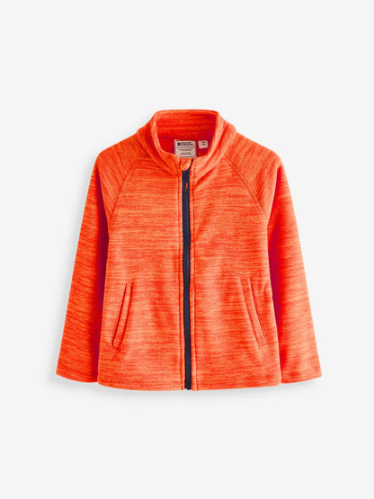 Dsiney Kidz - Mountain Warehouse Orange Kids Snowdonia Quick Drying Fleece image 1