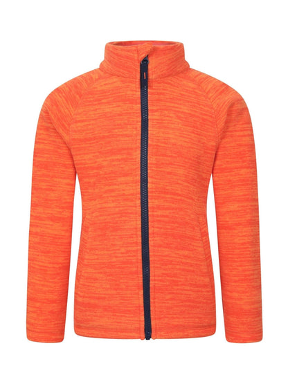 Dsiney Kidz - Mountain Warehouse Orange Kids Snowdonia Quick Drying Fleece image 2