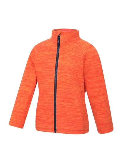 Dsiney Kidz - Mountain Warehouse Orange Kids Snowdonia Quick Drying Fleece image 5
