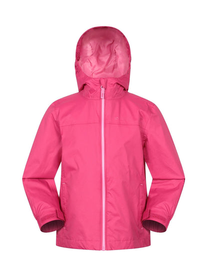 Dsiney Kidz - Mountain Warehouse Dark Pink Torrent Waterproof Jacket image 1